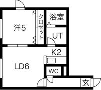 ステージノア北円山の間取り画像