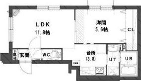 グランメールジュネスの間取り画像