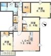 シュベール菊水の間取り画像