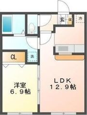 ルネッサンス円山くりの木の間取り画像