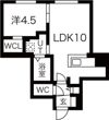 Cherisis北円山（シェリシス北円山）の間取り画像