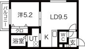 ソレイユ平岸の間取り画像