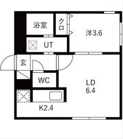 グランパーク札幌北の間取り画像