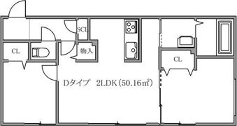 イー・エフ札幌東の間取り画像