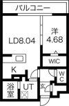 ジュノール手稲の間取り画像