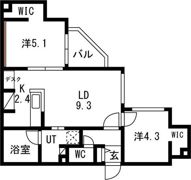 Terrace Sakura（テラスサクラ）の間取り画像