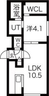 アクティベイトN34の間取り画像