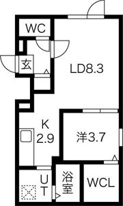 LiveaseN16の間取り画像