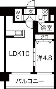 ルラシオン北9条通の間取り画像