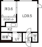SAKURAコンフォートMの間取り画像