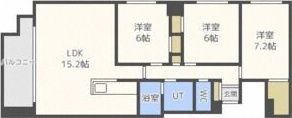 クレステージ宮の森の間取り画像