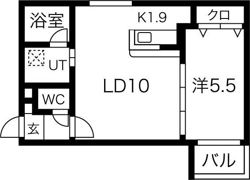 DEAN1715の間取り画像
