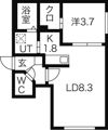 リベルタ桑園の間取り画像