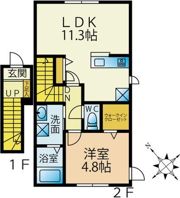 CASA GATOの間取り画像