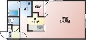Asabu Wing（アサブウィング）の間取り画像