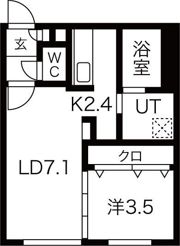 ウェルノントの間取り画像