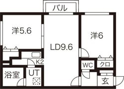 ソレイル元町の間取り画像