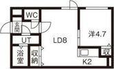 レアリゼ南円山の間取り画像