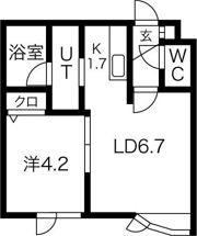 アークコート北27条IIの間取り画像