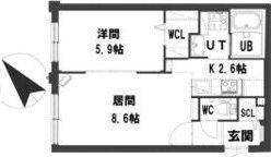 グランメールKIKUSUIの間取り画像