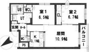 グランメール東札幌東館の間取り画像