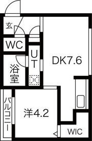 Cherisis南6条の間取り画像