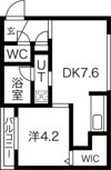 Cherisis南6条の間取り画像
