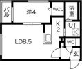 ラフィーネ中島公園PREMIUMの間取り画像