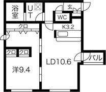 Pure Stage Maruyamaの間取り画像