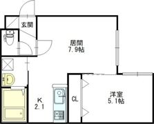 ESTOR NANGO （旧 リヒトラーレ南郷）の間取り画像