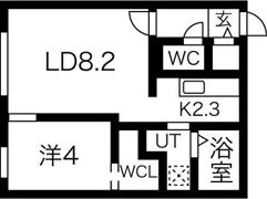 Livease kitamaruyamaの間取り画像