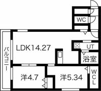 グランピエール本郷通の間取り画像