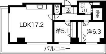 コンドー円山KIRARIの間取り画像
