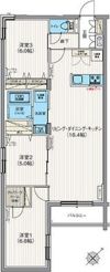 エフュート東札幌の間取り画像
