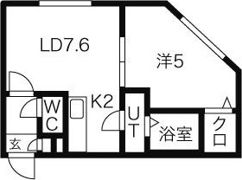 エンバシー発寒南の間取り画像