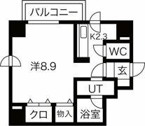 ノースコートgoodyの間取り画像