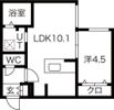 ブランシャール医大前の間取り画像
