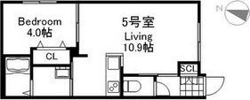 Saliente Yamahanaの間取り画像