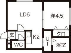 パークリュクスN18 ロイヤルヴィラの間取り画像