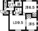アゼリア札幌北の間取り画像