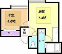フラットJ白石本通A棟の間取り画像