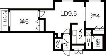 エスポワールN20の間取り画像