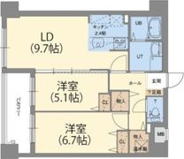エナコート南円山の間取り画像