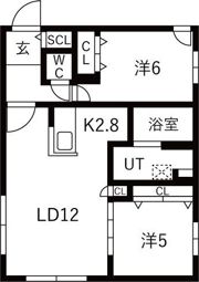 アティーナ平岸IIの間取り画像