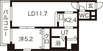 サンコート南4条の間取り画像