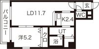 サンコート南4条の間取り画像