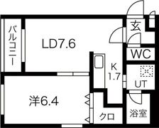 ミントジャムスS14の間取り画像