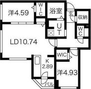 コローレ山鼻の間取り画像