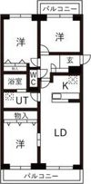 BRO北野の間取り画像
