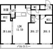 GEレジデンスFUKUZUMI 仮）GA-福住1-1MSの間取り画像